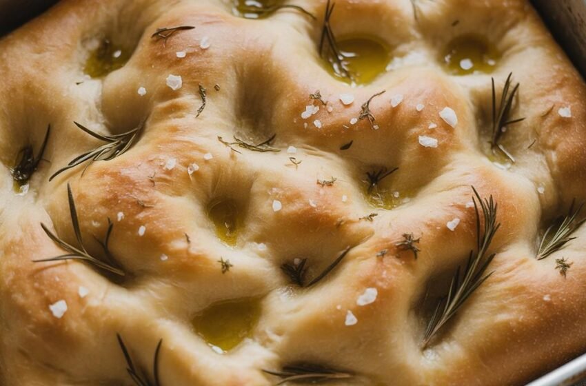 Classic Sourdough Focaccia