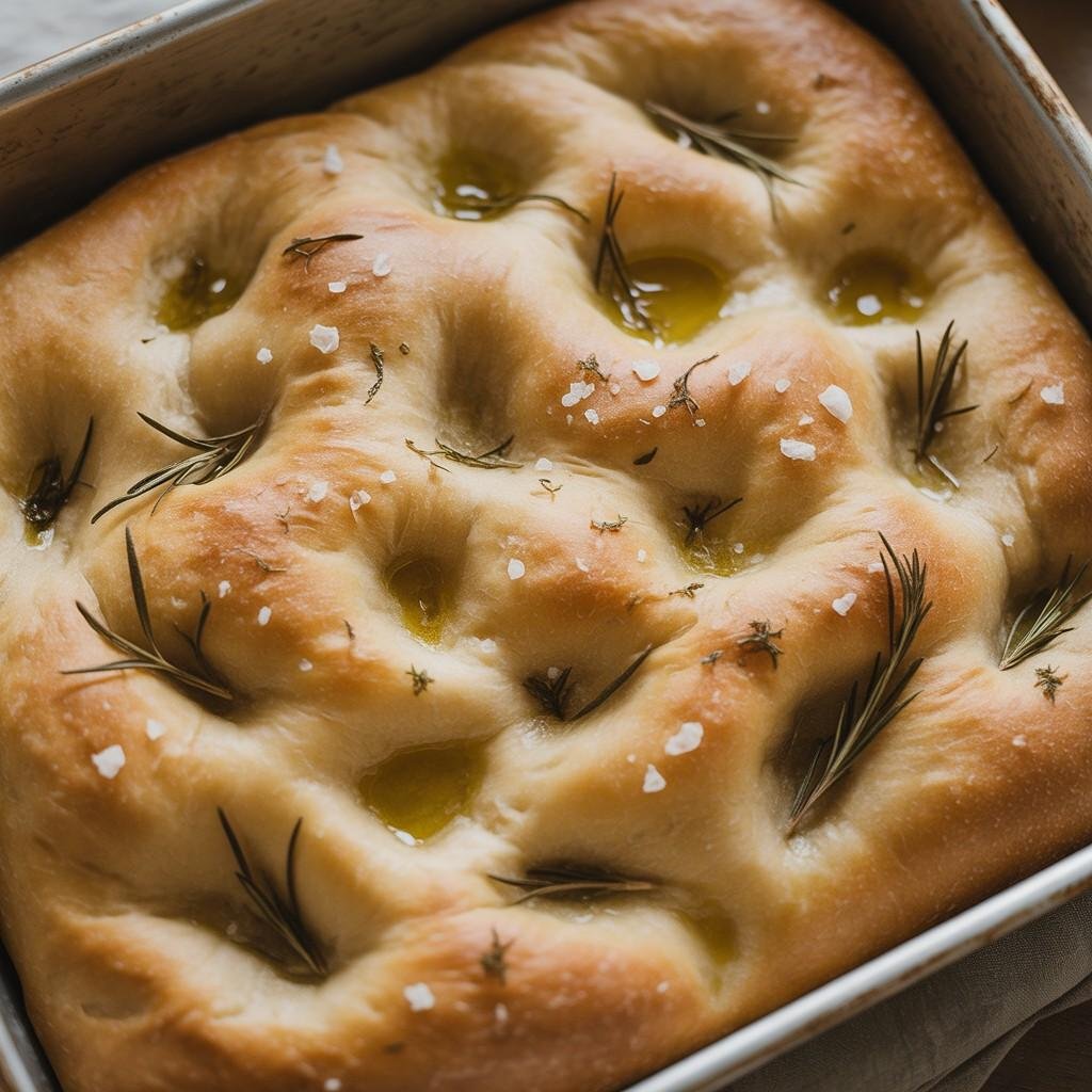 Classic Sourdough Focaccia