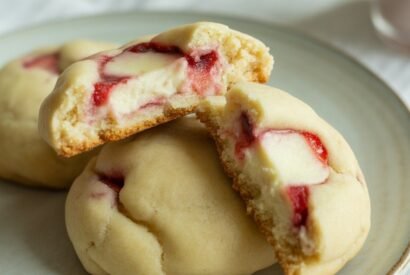 Thumbnail for Strawberry Cheesecake Cookies