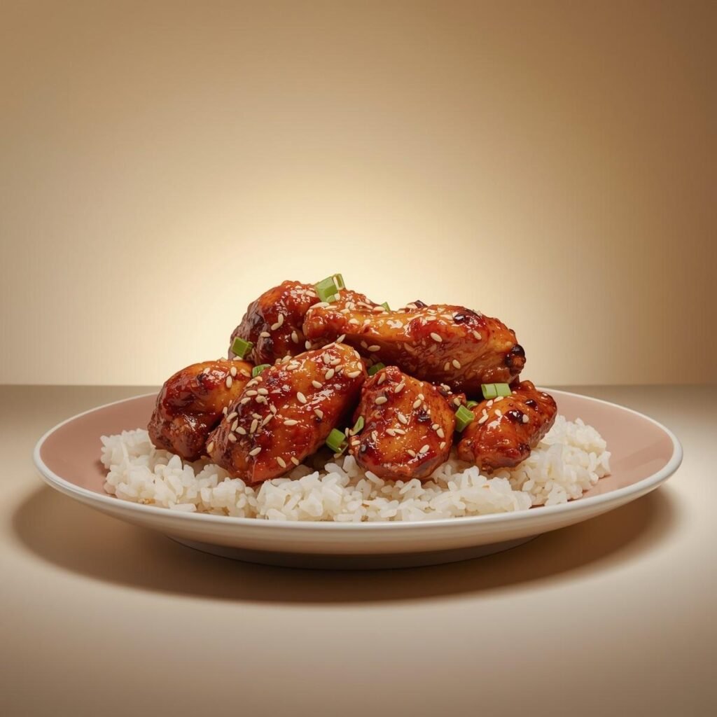 teriyaki chicken dish