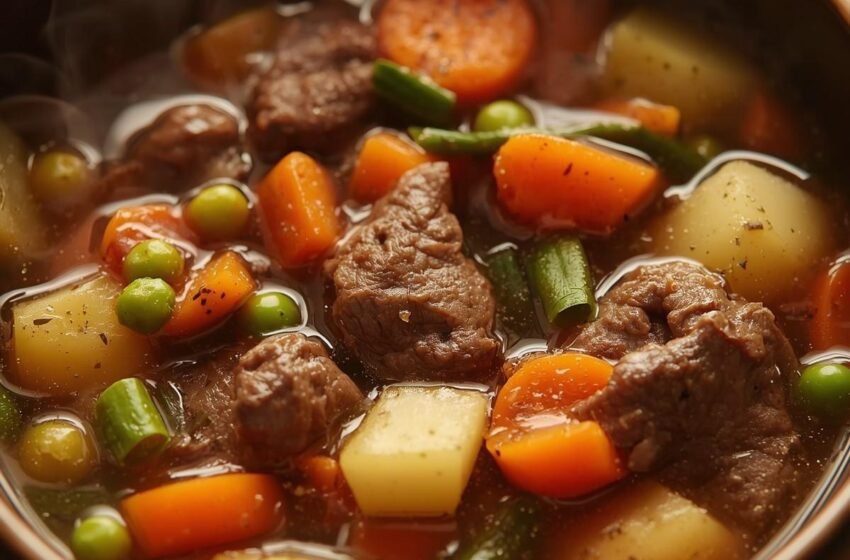 vegetable beef soup