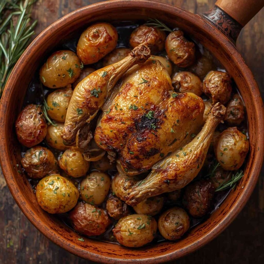 Baked Chicken with Potatoes