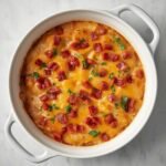 Cheesy Low-Carb Keto BBQ Chicken Casserole