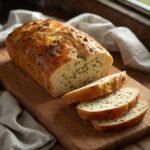Classic Homemade Italian Herb & Cheese Bread