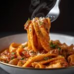 Comforting Creamy Tomato and Garlic Pasta