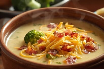 Thumbnail for Creamy Keto Broccoli Cheddar Soup