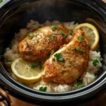Easy Lemon Herb Chicken Rice One-Pot Meal
