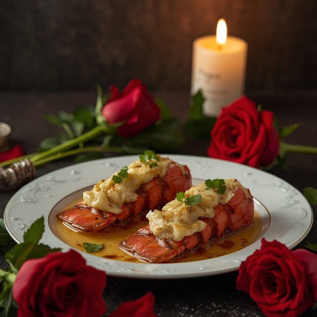 Garlic butter lobster tails