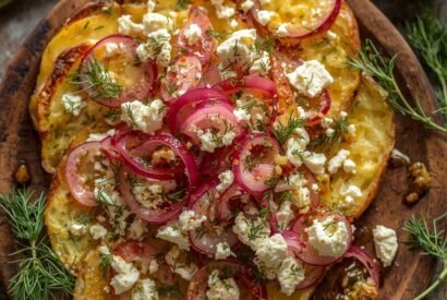 Thumbnail for Smashed Potato Salad with Pickled Onion