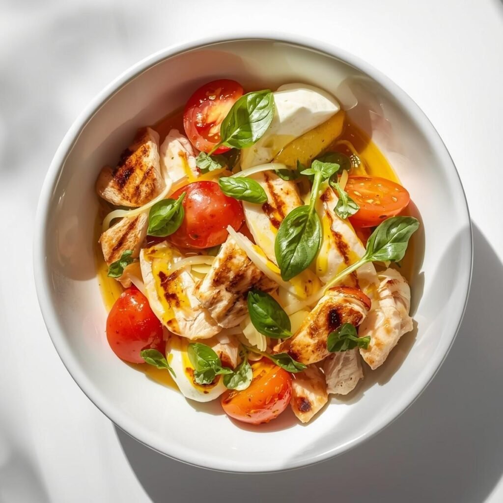 Grilled Chicken Caprese Bowl