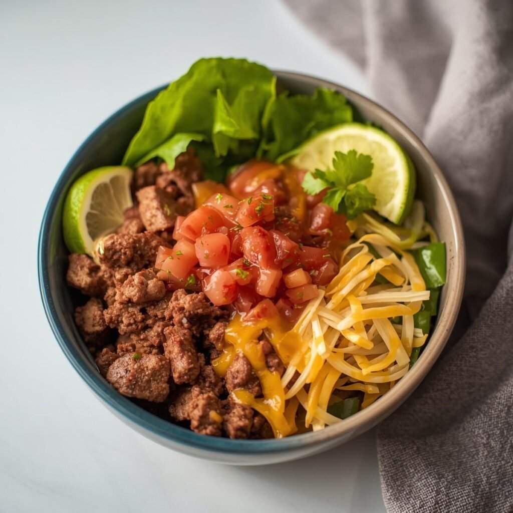 Ground Beef Taco Bowl