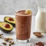 Healthy Keto Chocolate Avocado Smoothie