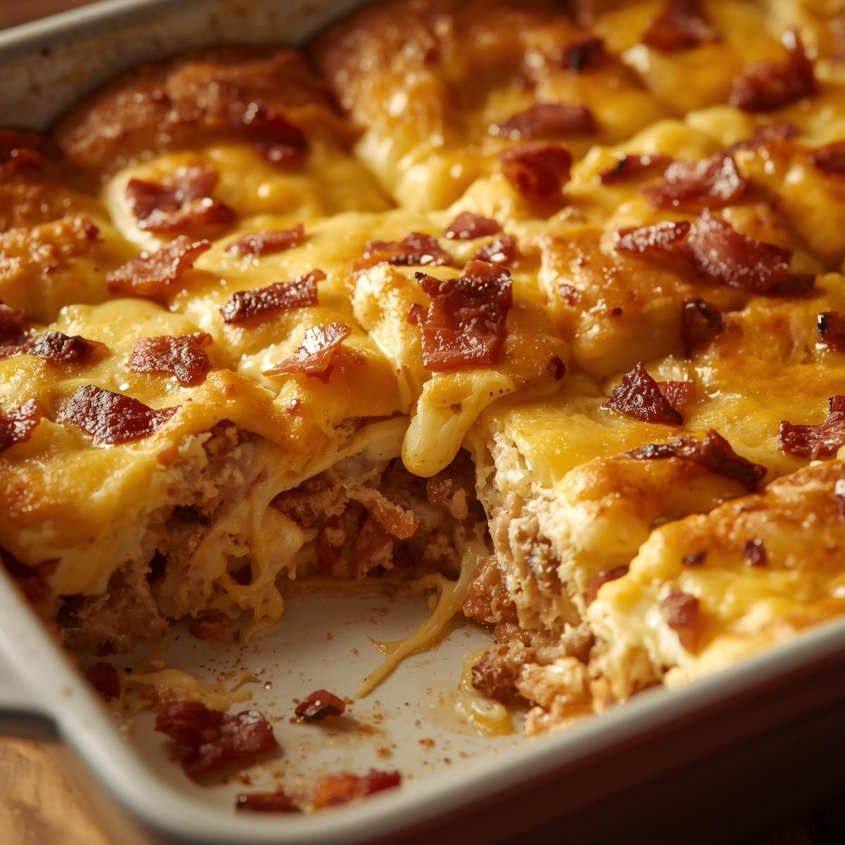 Keto Crack Breakfast Casserole