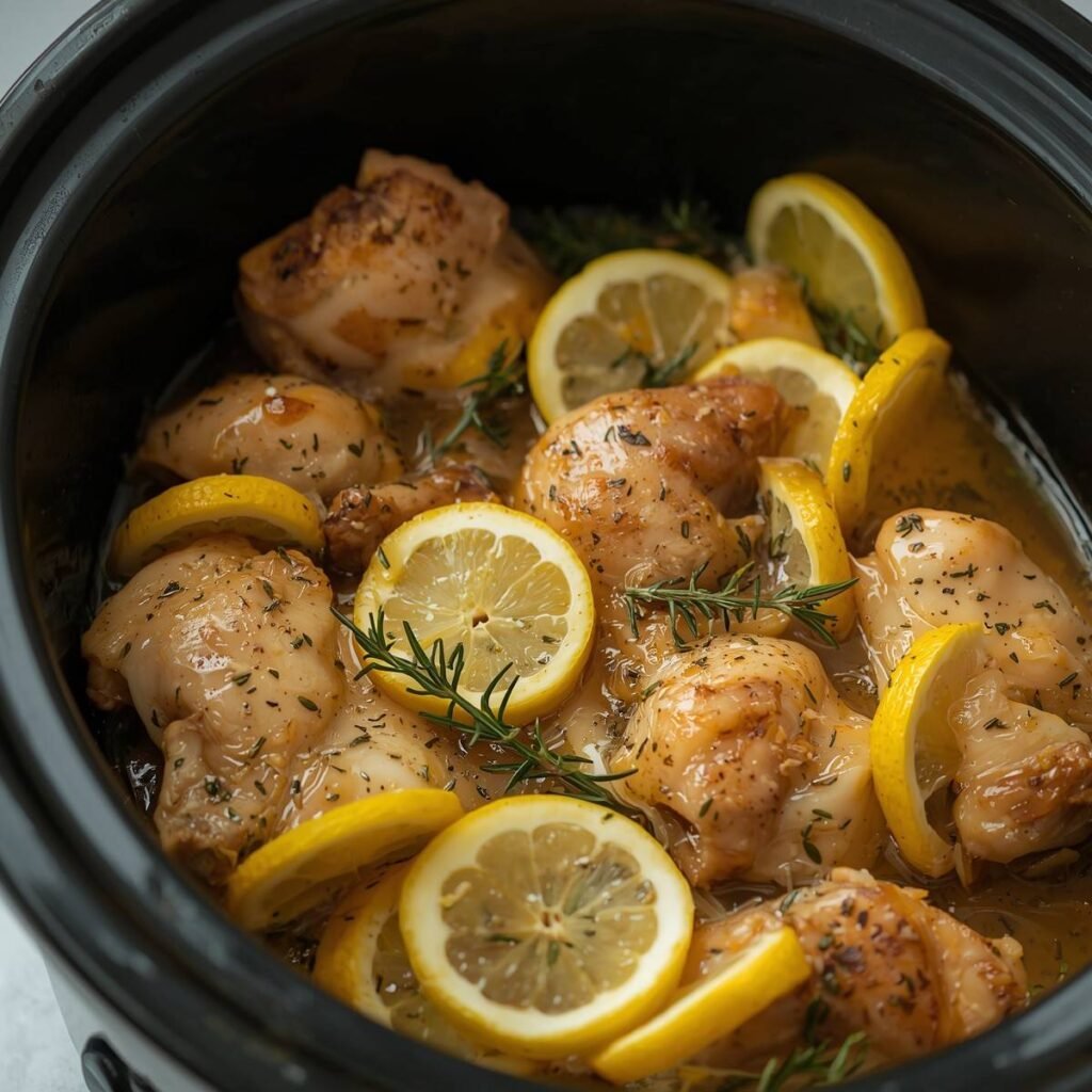 Lemon garlic chicken