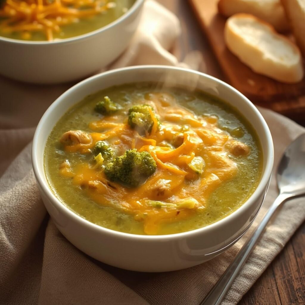 Creamy Broccoli Cheddar Soup