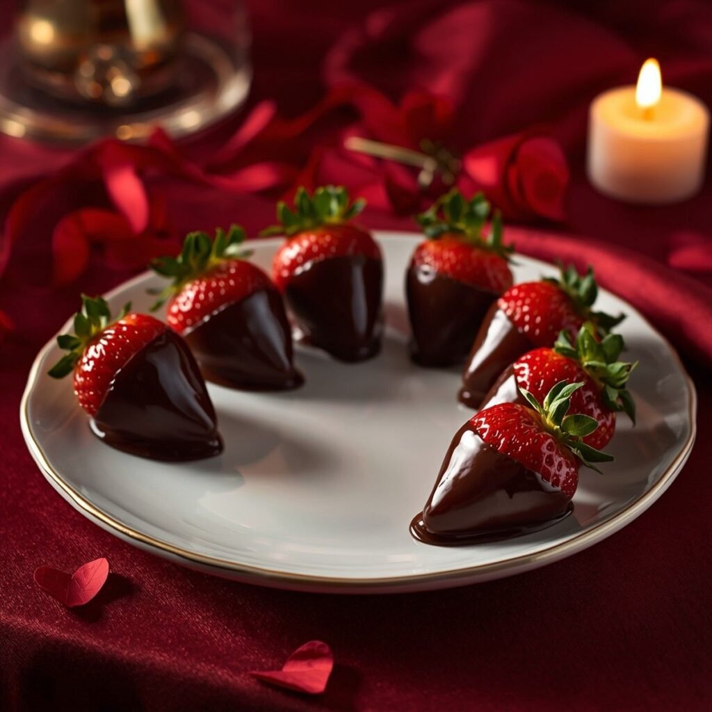 Chocolate-Dipped Strawberries (Italian Style)