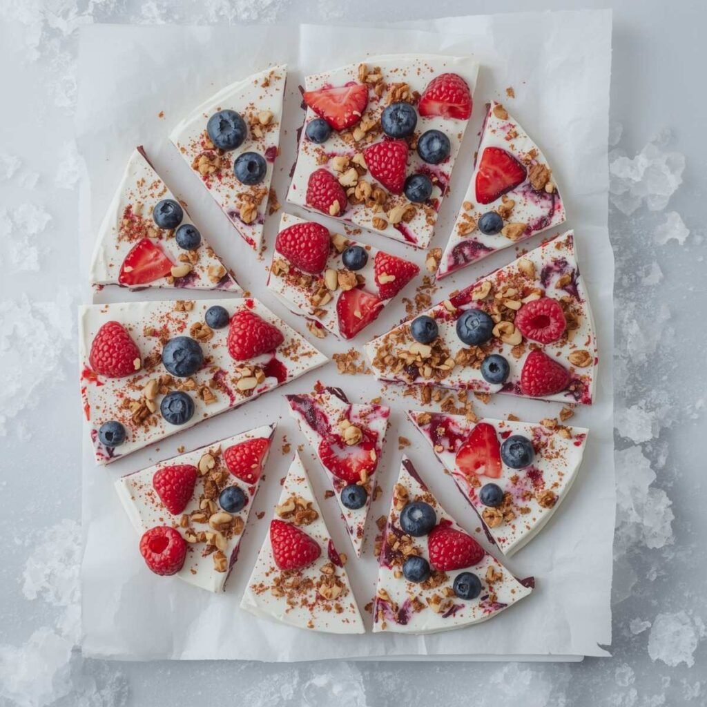 High-Protein Frozen Yogurt Bark