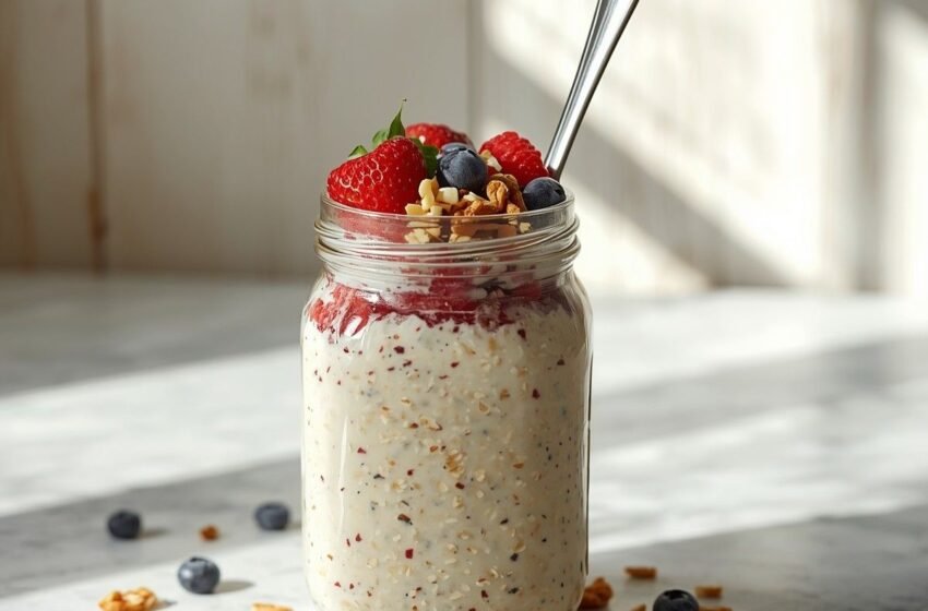 High-Protein Overnight Oats