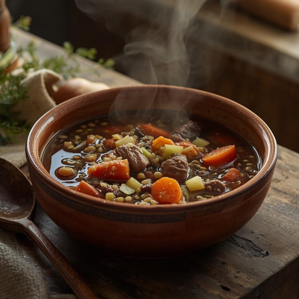 Beef & Barley Soup