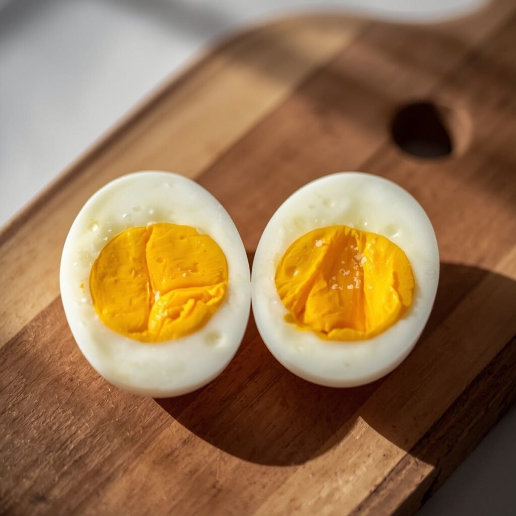 Boiled Eggs with Salt