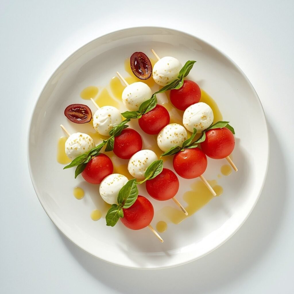 Tomato & Mozzarella Skewers