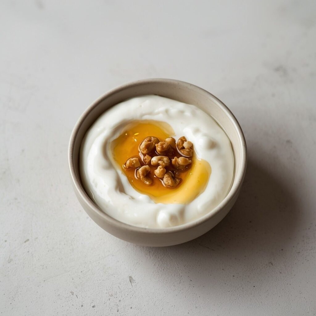 Greek Yogurt with Honey and Walnuts