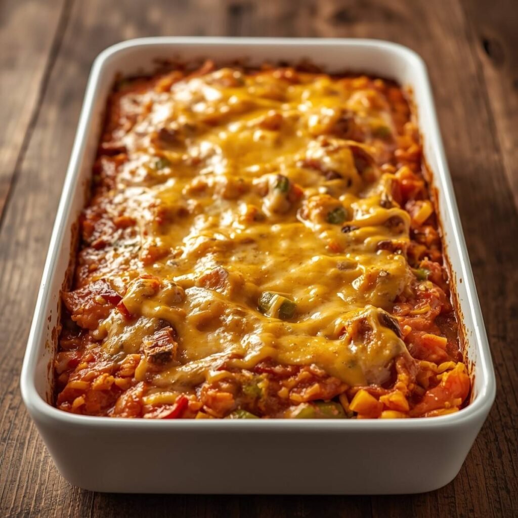 Mexican Chicken & Rice Casserole