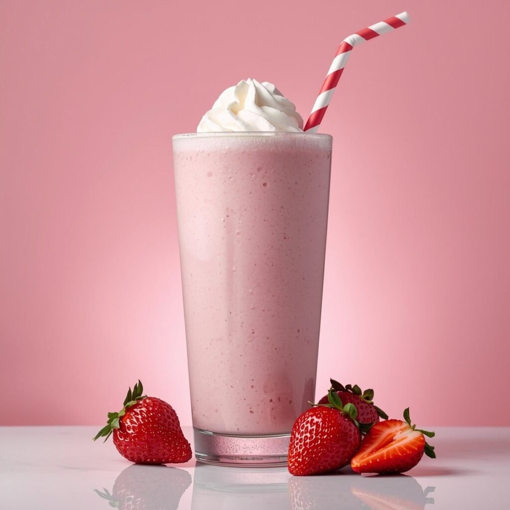 Keto Strawberry Milkshake (Ninja Creami)