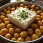 Easy Mediterranean Feta Potato Bake