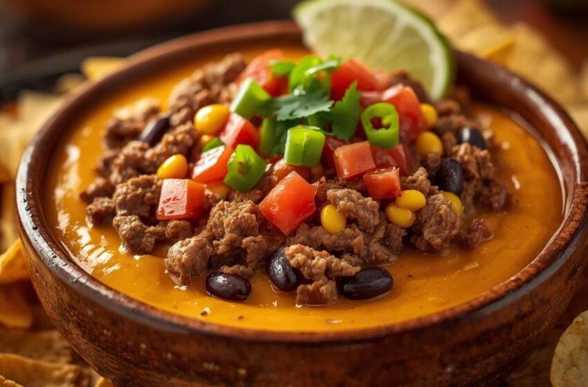 Ultimate Cowboy Queso Cheese Dip