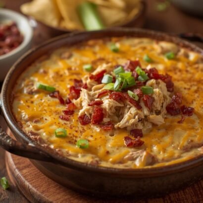 Warm Crack Chicken Dip