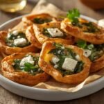 Mediterranean Spinach & Feta Crisps