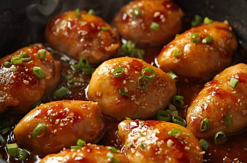 Quick Honey Garlic Chicken Dinner