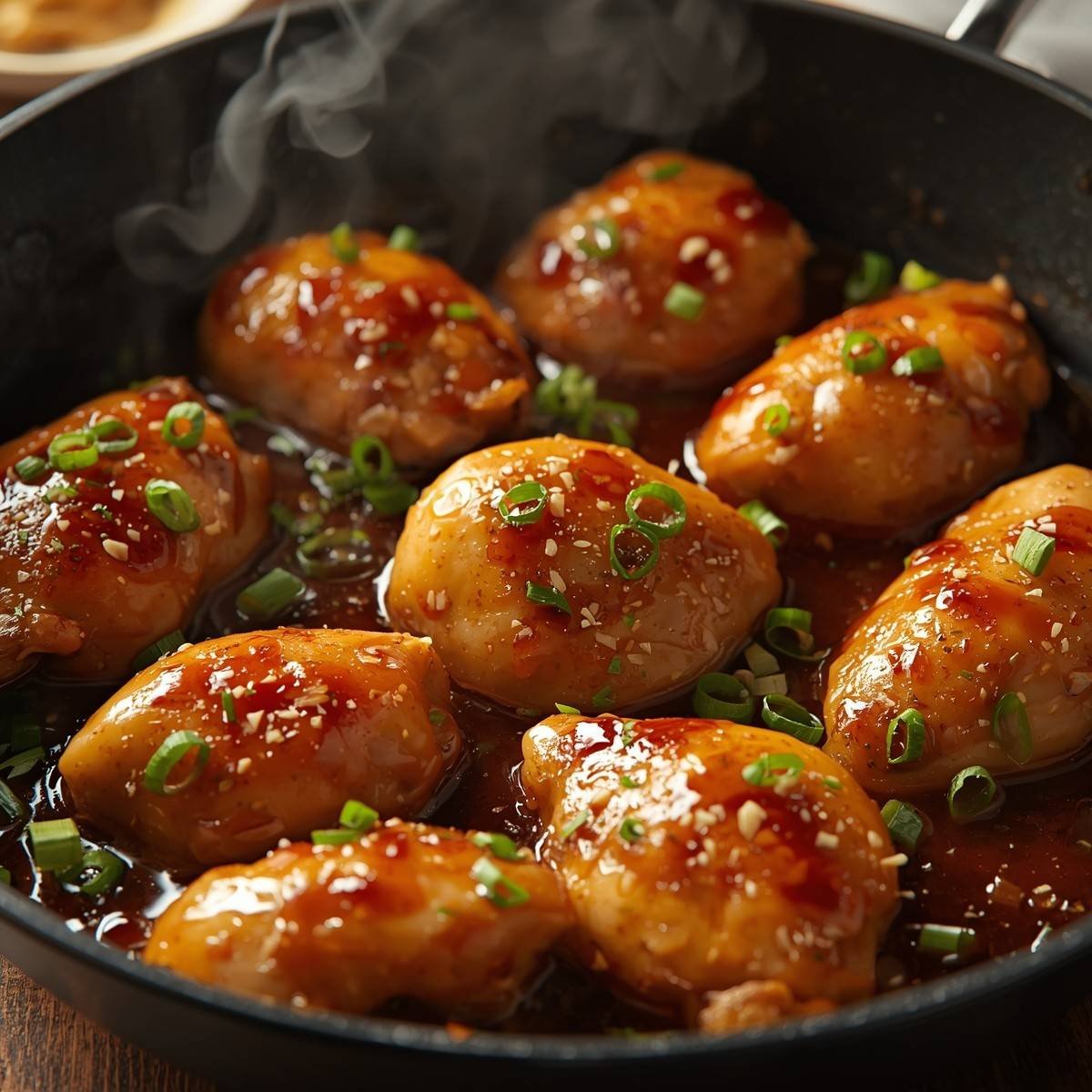 Quick Honey Garlic Chicken Dinner