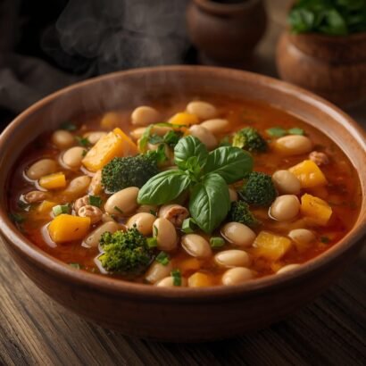 Sardinian Longevity Soup for Healthy Aging