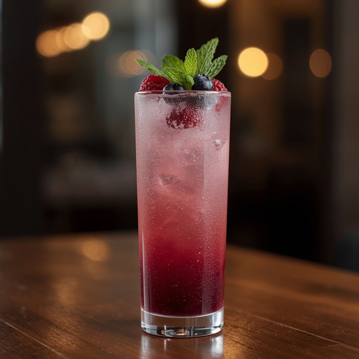 Sparkling Berry Blast Spritzer Mocktail for Every Celebration
