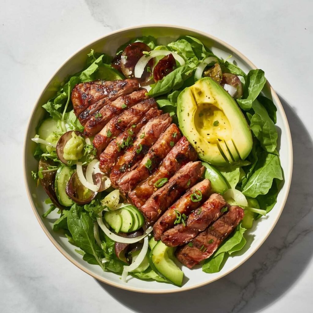 Steak and Avocado Salad