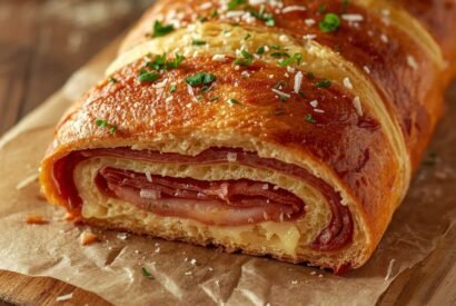 Thumbnail for Ultimate Cheesy Baked Italian Stromboli