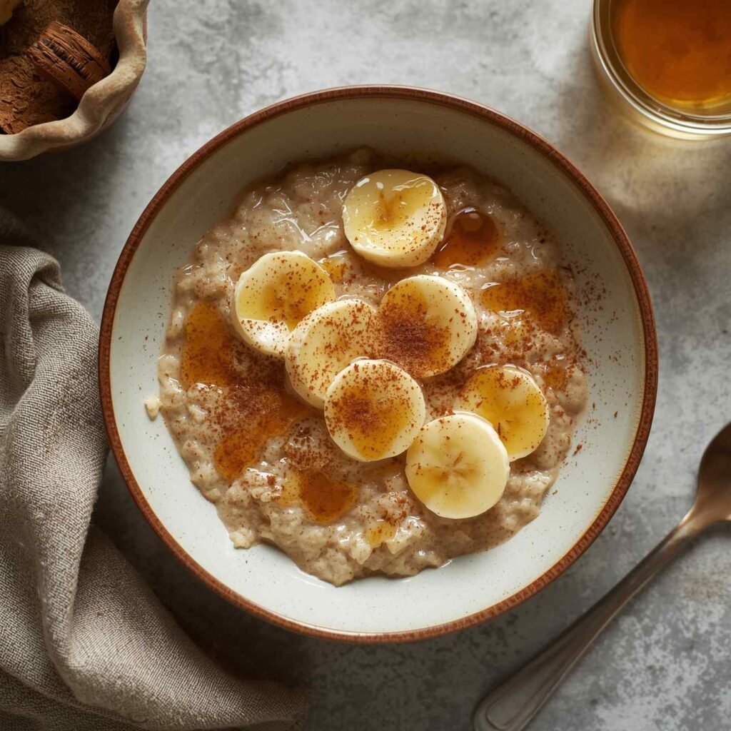 Warm-bowl-of-oatmeal-topped