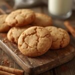 baked snickerdoodle cookies