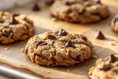 Thumbnail for Chocolate Chip Banana Oatmeal Cookies
