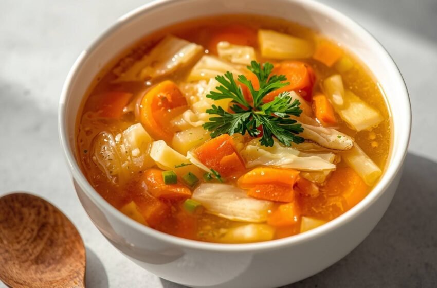 cabbage soup with carrots