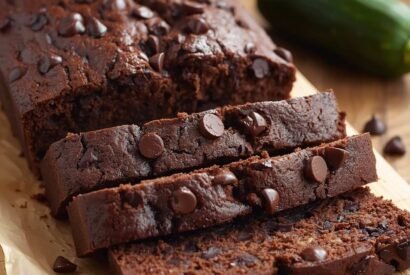 Thumbnail for Gluten-Free No Refined Sugar Chocolate Zucchini Bread