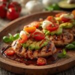 grilled California avocado chicken