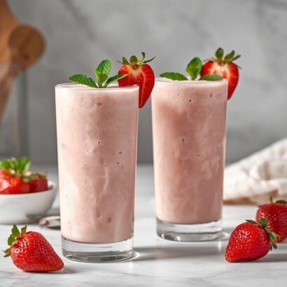 Keto Strawberry Cheesecake Smoothie
