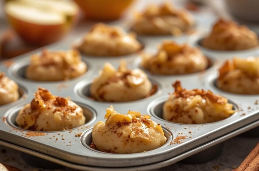 mini cinnamon apple cottage cheese bites