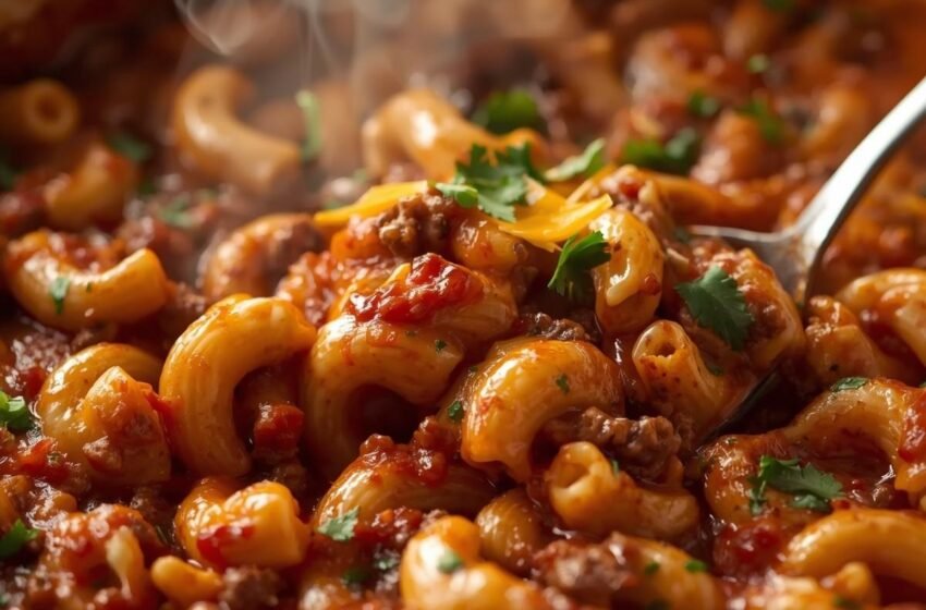 one-pot beefaroni