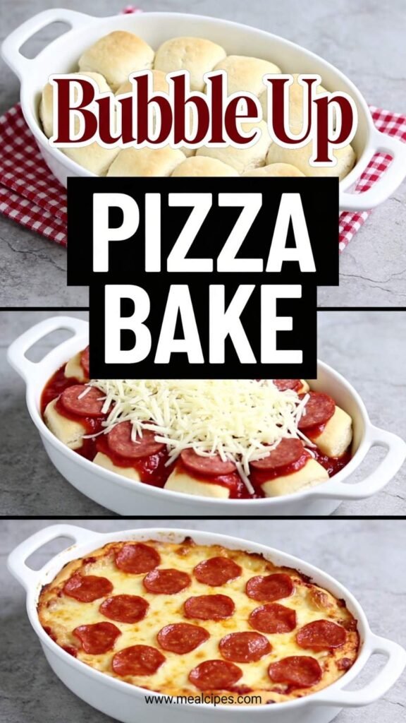 Bubble Up pizza Bake