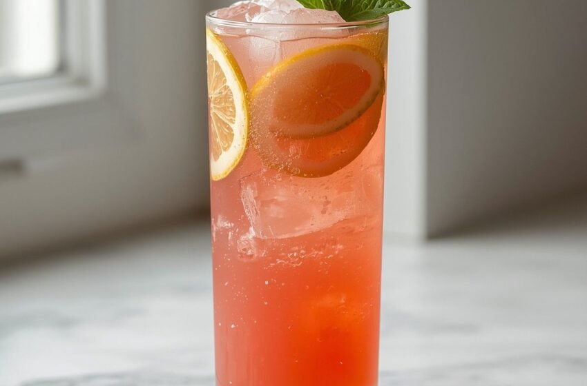 Guava White Tea Lemonade