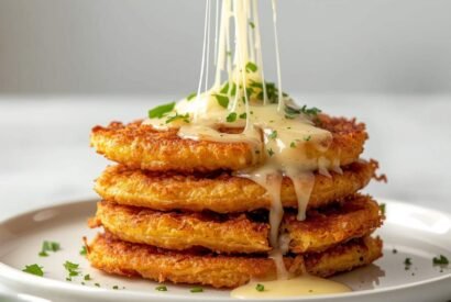Thumbnail for Healthy Hashbrown Chaffle, Low-Carb & Crispy
